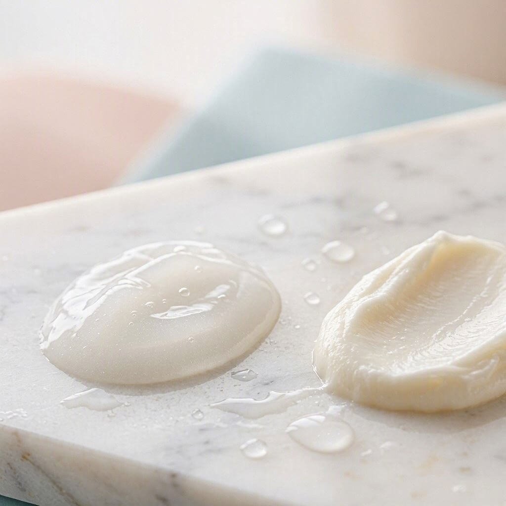 Cetaphil gentle skin cleanser vs CeraVe hydrating cleanser texture comparison