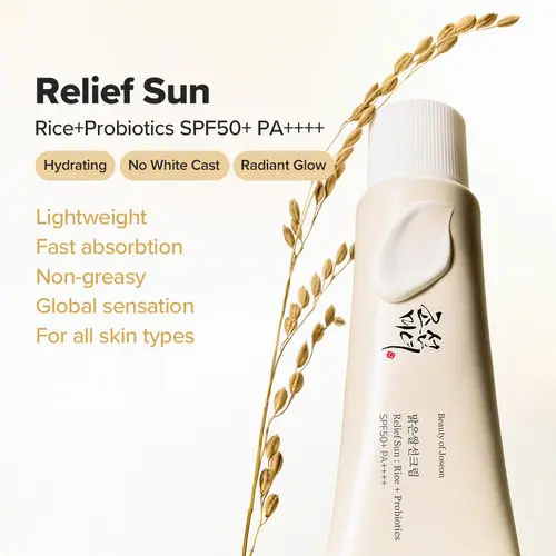 Beauty of Joseon Relief Sun Rice Probiotics sunscreen bottle