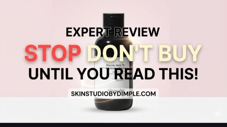 Don’t Buy Minimalist Glycolic Acid 8% Toner Until You Read This Expert Review!