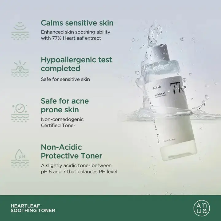 Anua Heartleaf 77% Soothing Toner Review