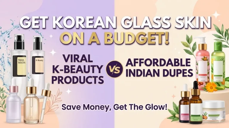 Get Korean Glass Skin on a Budget: Best Indian Dupes for Expensive K-Beauty Products