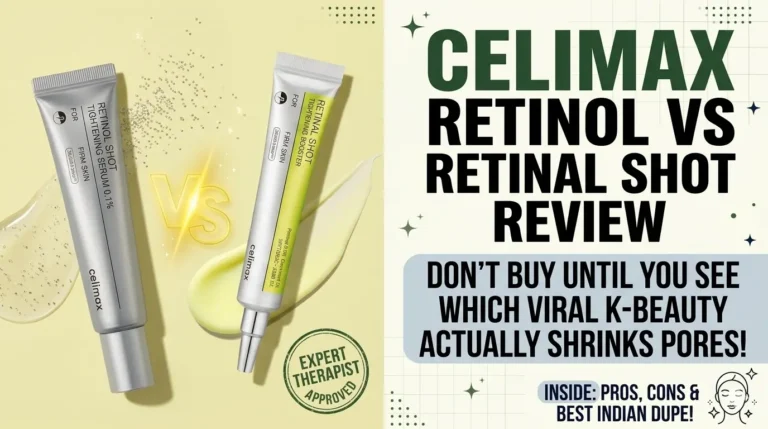Celimax Retinol vs Retinal Shot Review: Don’t Buy Until You See Which Viral K-Beauty Booster Actually Shrinks Pores!