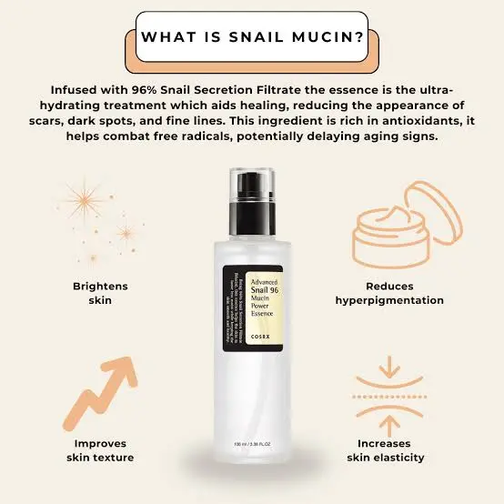 What is Snail Mucin benefits and skin texture facts - COSRX Snail Mucin Review