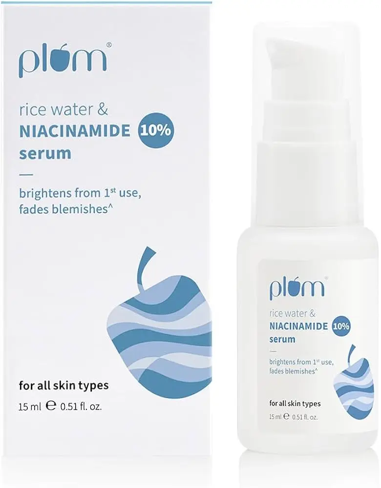 Plum 10 Niacinamide Face Serum with Rice Water Indian dupe