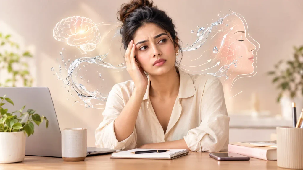 high cortisol symptoms in women