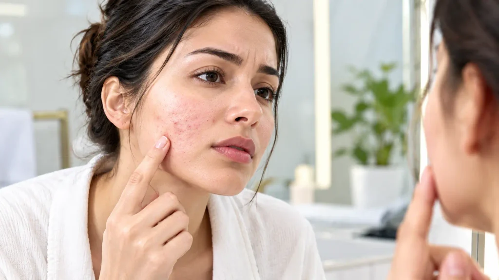 how to soothe skin barrier after skin purging vs breakout