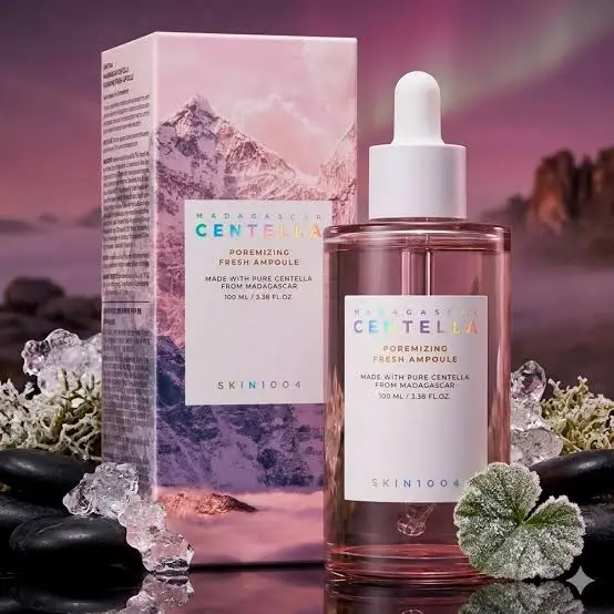 SKIN1004 Madagascar Centella Poremizing Fresh Ampoule bottle and box review